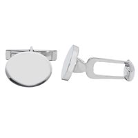 Bouton de manchette  Gogo Homme Classic in Argent 176120